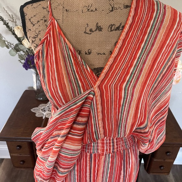 Nina Leonard ladies beautiful summer flowing long maxi dress. NWOT - Picture 10 of 13